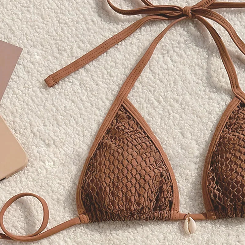 Mesh Bikini Set