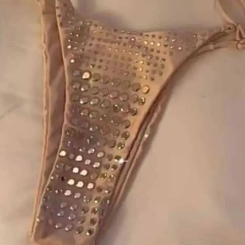 Rhinestones Bikini